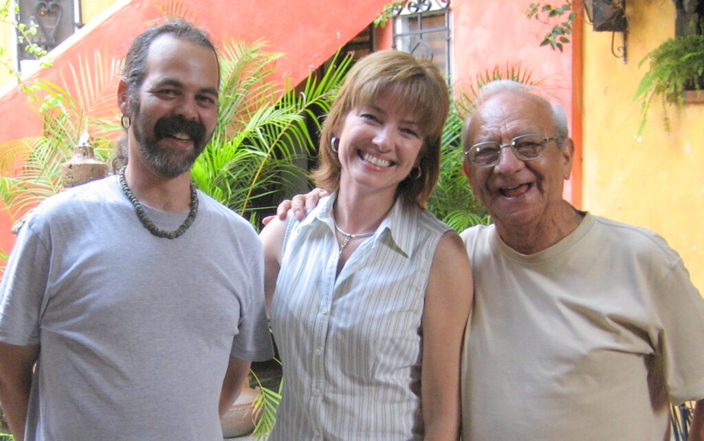 Alon Diller with Sigi Pineda and Kathy Geiger